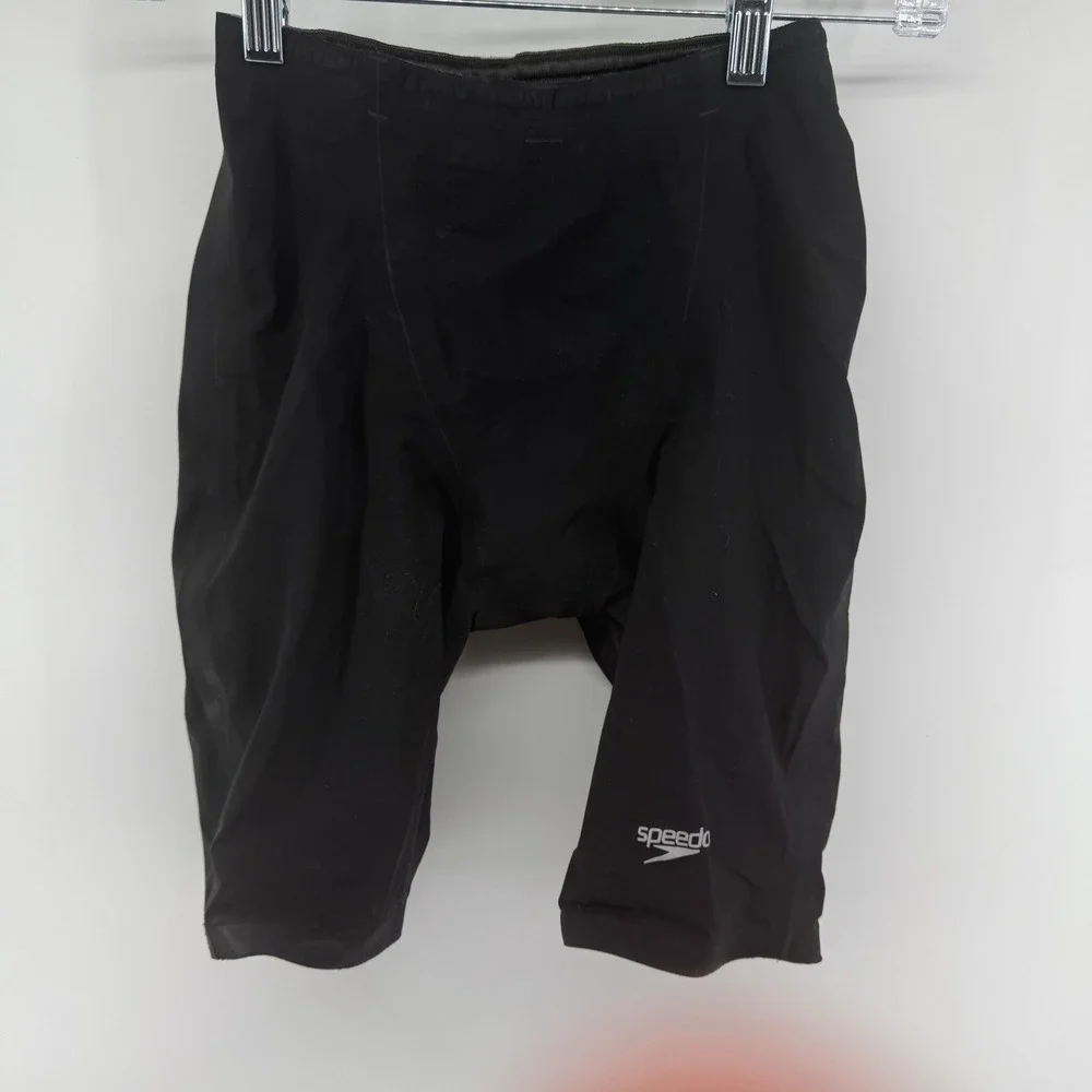 Speedo Mens Black FINA Approved Racing‎ fastskin Jammer 363446AD Size 27